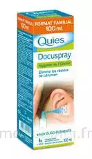 Quies Docuspray Hygiene De L'oreille, Spray 100 Ml à Harly
