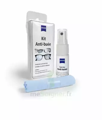 Zeiss Kit Spray Antibuée Fl/15ml + Tissu Microfibres à Harly