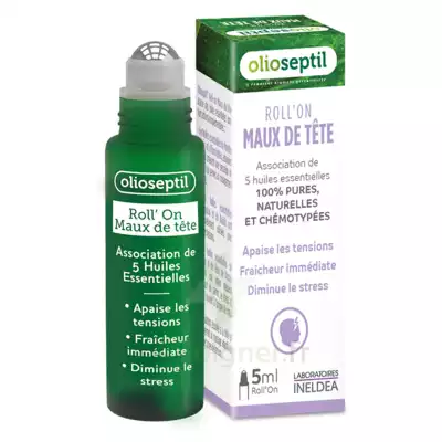 Olioseptil Huile Essentielle Maux De Tête Roll-on/5ml à Harly